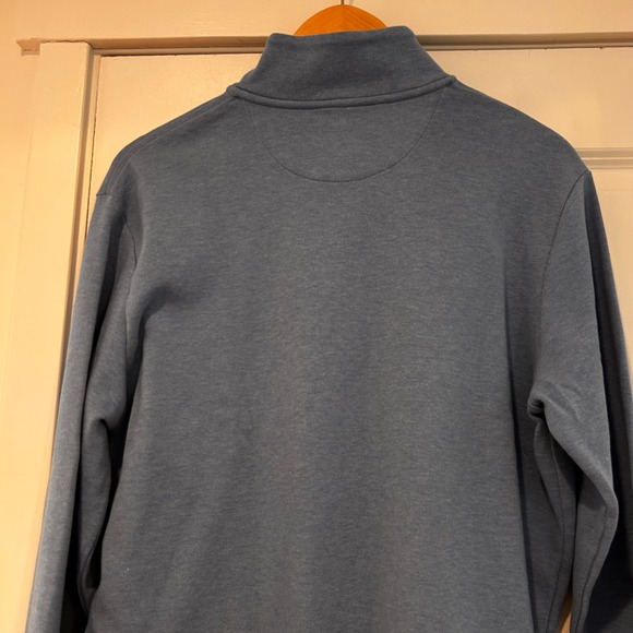 Vineyard Vines Mens Quarter Zip Pima Cotton Pullover Sweater Coastal Preppy Golf - Picture 5 of 7